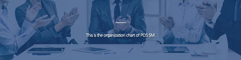 This is the organization chart of POS SM.